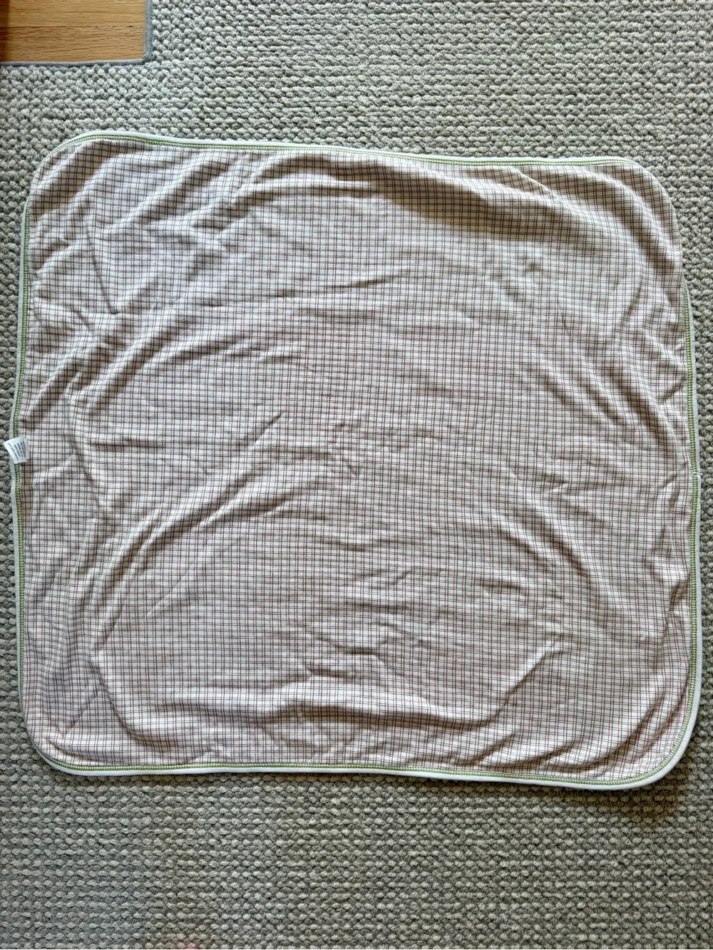 Kissy Kissy Reversible 100% Pima Cotton Baby Blanket | Woodland Print